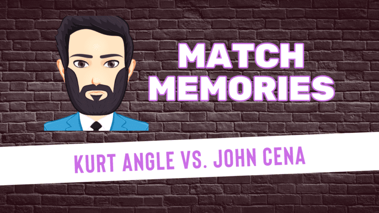 Kurt Angle vs. John Cena